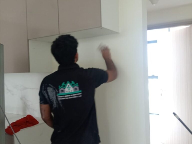 Office Partition Installation